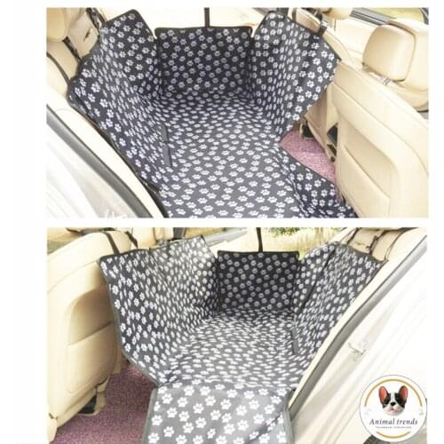 Pop It Dog Carriers Waterproof Rear Back Pet Dogs Car Seat Cover Mat Hammock Protector With Safety Belt Transportin Perro