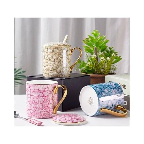 Caneca criativa de pelúcia, xícara de café, leite e chá de alta capacidade para o café da manhã casal