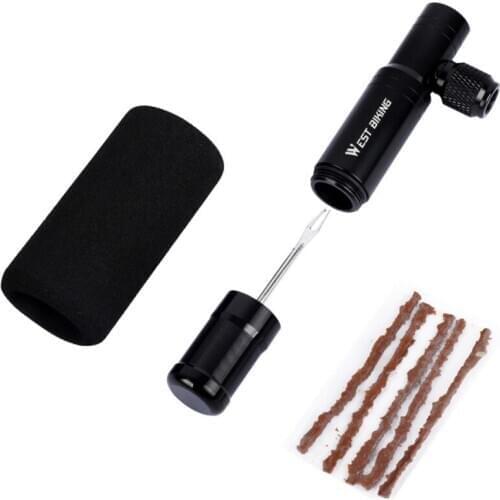 Portable CO2 Bike Inflator Tire Repair Tool Multifunctional Bicycle Emergency Riding Fix Kits Without Gas Cylinder