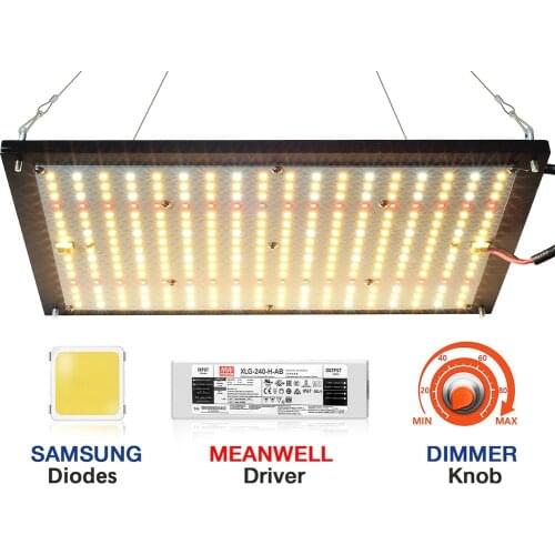 Dimmable 120W Samsung Diodes Quantum LED Grow Light Board Full Spectrum Samsung Grow Light 3000K 50000k Mix 660nm and 760nm led