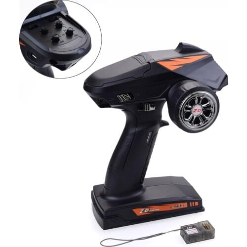 RC car Radio Transmitter 2.4G 4CH Super Response Radio System Transmitter with Receiver For RC Car Boat Tank Water skateboard