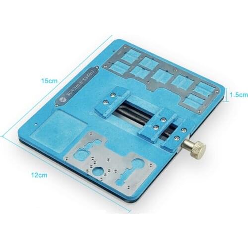 Most powerful Mobile phone motherboard clamp SS-601J fixture Chip Degumming Fingerprint Repair Main Board Chip Receiving a8-a12