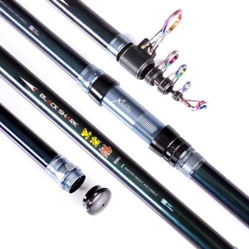 Super Hard Fishing Set Long Throwing Power Hand Rod Ultra Light Carbon Telescopic Fishing Rod Stream Pesca Seapole with Reel