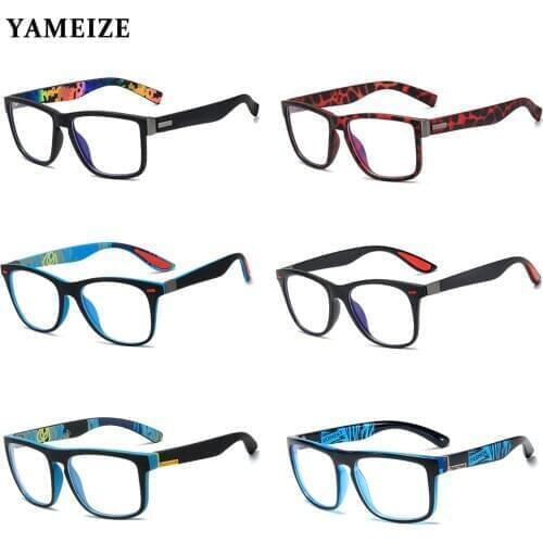 YAMEIZE Blue Light Blocking Glasses Men Women Anti Blue Rays Glasses Computer Protection Classic Unisex Gaming Optical Eyewear