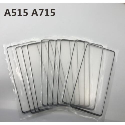 10pcs/lot Replacement NEW LCD Front Touch Screen Outer Glass Lens For Samsung Galaxy A5 A515 A515FD A7 A715 A715FD 2019