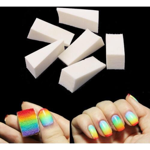 24Pcs/Pack DIY Nail Art Sponges Nail Buffer Files Gradient Color Change Gel Nail Polish Equipment Manicure Tools Set