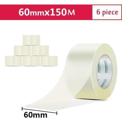Deli High Quality Transparent Sealing Tape Packing Tapes 60mmx150m 6 Rolls Office Supplies 33027