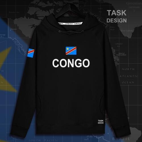 DR Congo COD DRC DROC Congo-Kinsha Congolese mens hoodie pullovers hoodies men sweatshirt new streetwear clothing Sportswear