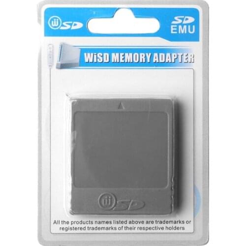 H7JA SD Memory Flash Card Card Reader Converter Adapter for nintendo Wii NGC Console