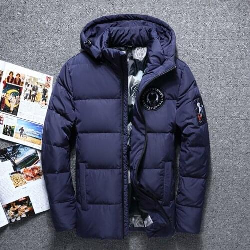 Winter Quality White Duck Thick Down Jacket Men Coat Snow Parkas Male Warm Brand Clothing winter Down Jacket Outerwear