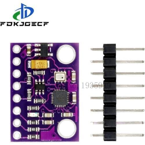 MPU-9250 MPU9250 BMP280 SPI IIC/I2C 10DOF Acceleration Gyroscope Compass 9-Axis Sensor Board Module GY-91 For Arduino 3-5V