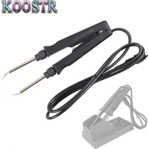 Newest Tweezers iron QUICK 989 + Soldering iron handle with original hakko937 quick 969 967 936ESD and other solder station use