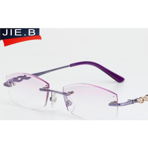 High quality cutting presbyopia lenses square reading glasses fashion presbyopic spectacles for hyperopia men women