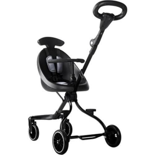 Portable baby wheelchair kids walking scooter baby artifact trolley lightweight two-way baby stroller childrens baby artifact