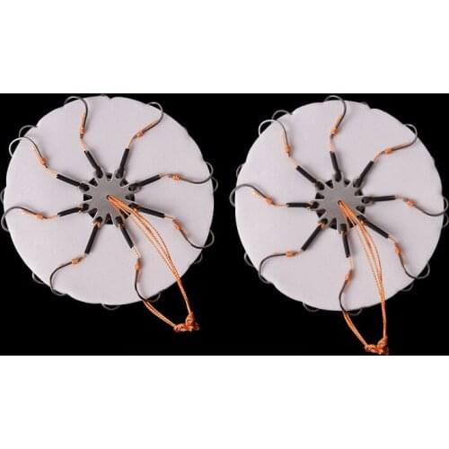 2pcs/Lot Carp Bait Fishhooks for Fishing Flap Explosion String Hook Prevent Winding PE Lines with Hose Carbon Steel Hooks