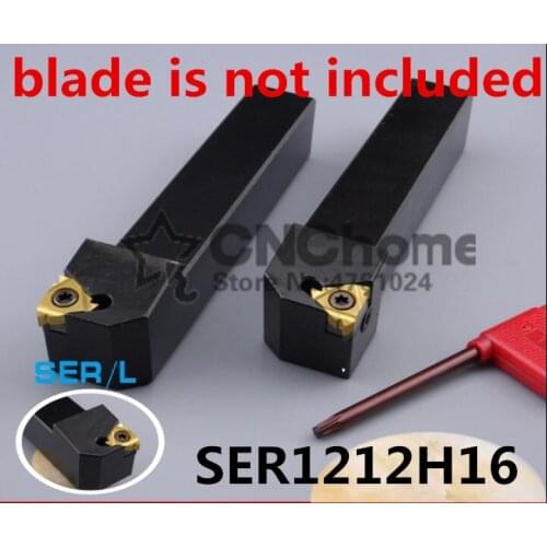SER1212H16/ SEL1212H16 12*12 100mm CNC External Threading Tool Holder,Turning tools of Threaded for 16ER Inserts,type SER