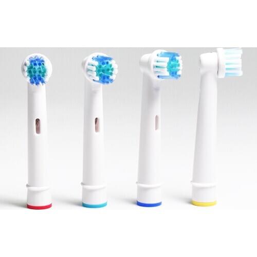 12pcs Oral A B Electric Toothbrush Replacement Sensitive Brush Heads, Extra Soft Bristles D25 D30 D32 4739 3709