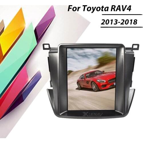 Tesla Style Android For Toyota RAV4 Car Radio Player 2013 2014 2015 2016 2017 2018 Car Radio GPS Multimedia Navigation