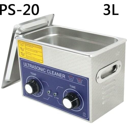 3L Ultrasonic Cleaner Machine Stainless Steel Ultrasonic Cleaning Machine Digital Heater Timer Jewelry Cleaning for Commercial