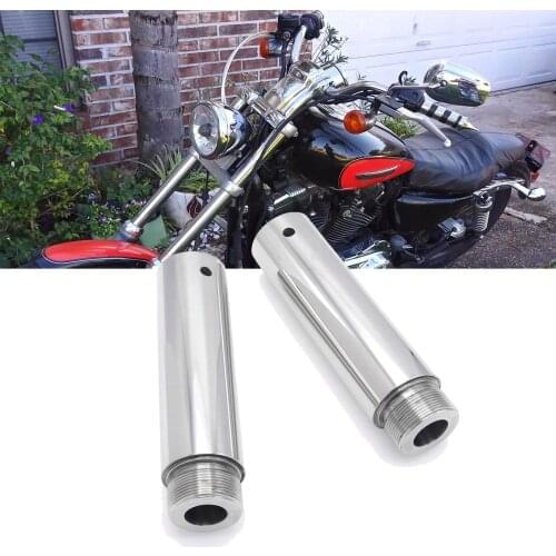 Fork Tube 5 inches Extensions For 39mm Harley Davidson Sportster 883 1200 XL Dyna Glide and FXR