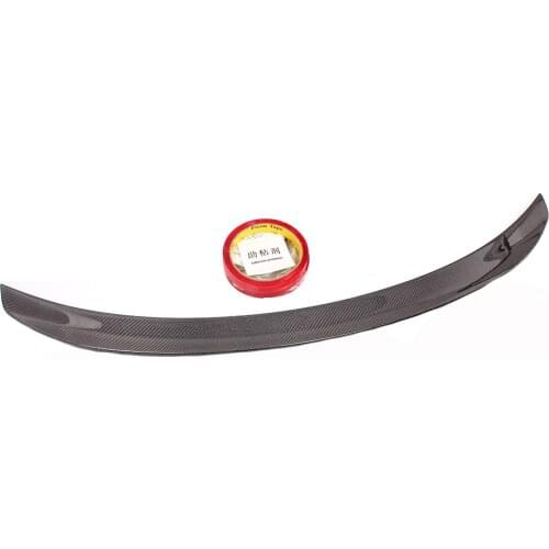 Rear Trunk Spoiler For Tesla Model 3 2017-2021 Rear Trunk Lip Carbon Fiber ABS Wing Spoiler Car Styling JG-SP07