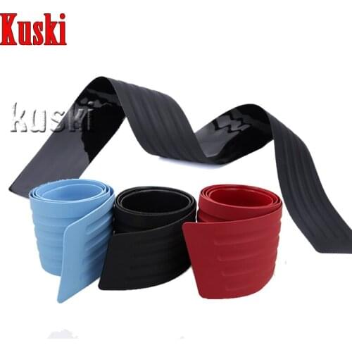 Rear Bumper Plate Rear Door Sill Protect Trim Covers Car Accessories For For Volkswagen VW Polo Passat B5 B6 CC Golf 4 5 6 7