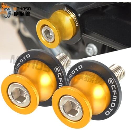 10MM Motorcycle Accessories Swingarm Spool Slider Stand Screws For CFMOTO 150NK 250NK 400NK 650NK NK 400GT GT 650TR-G TR-R 650MT