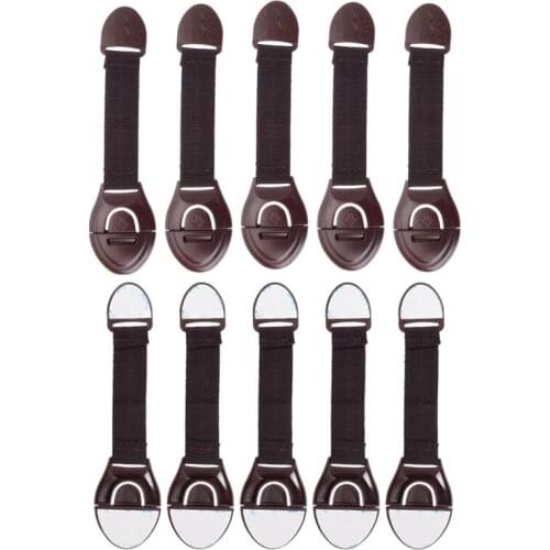 10Pcs/Lot Child Lock Protection of Children Locking Doors for Childrens Safety Kids Plastic Lock Best Selling