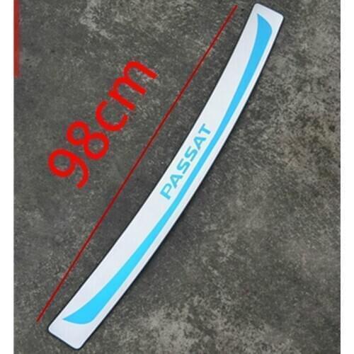 Car Accessories High quality stainless steel Rear bumper Protector Sill For Volkswagen Passat B7 (98 cm) 2011-2018 ,Car-Styling