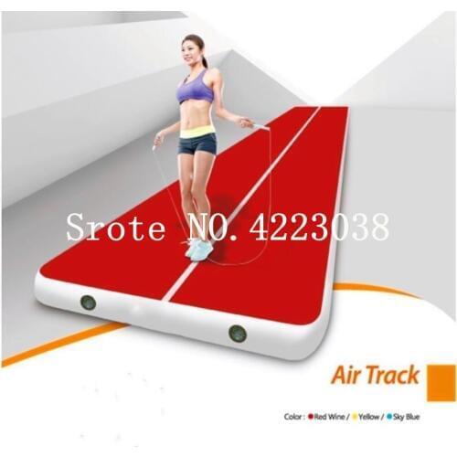 Free Shipping Door To Door 7m*1m*0.2m Inflatable Cheap Gymnastics Mattress Gym Tumble Airtrack Floor Tumbling Air Track For Sale