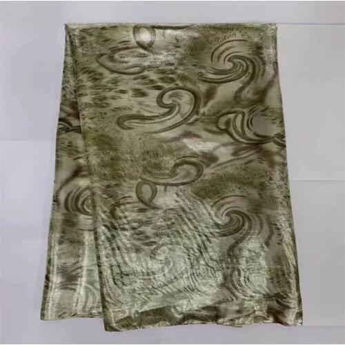 CEP/ Hot Sale 5 Yards High Quality Silk Gilding Georgette Woman Garment Tulle Lace Fabric for Bridal Wedding,Daily Party! (02146