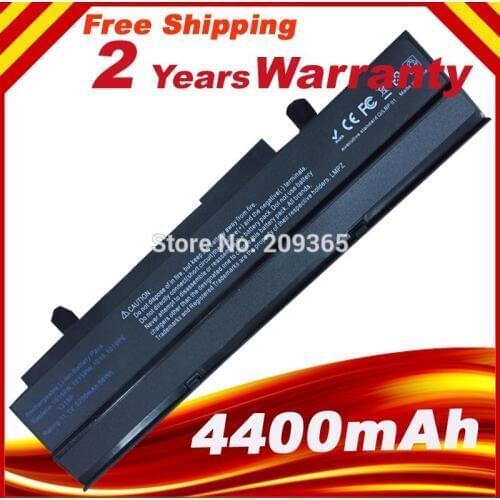 Black Laptop Battery For ASUS Eee PC 1011HAG 1011P 1011PX 1015 1015 1015B 1015BX 1015C 1015CX 1015P 1015PD 1015PDG