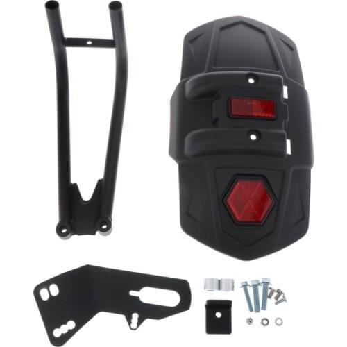 Black Motorcycle Rear Fender Bracket Screw Kit Fit for Kawasaki GW250 for Honda