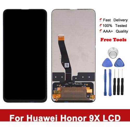 6.59‘’ Original For Huawei Honor 9X Global Premium LCD Display Touch Screen Digitizer Assembly For Honor 9X STK-LX1 L22 Display