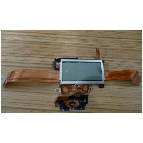 Second-hand For Nikon D700 Top LCD Display Screen + Flex Cable FPC Camera Replacement Spare Part