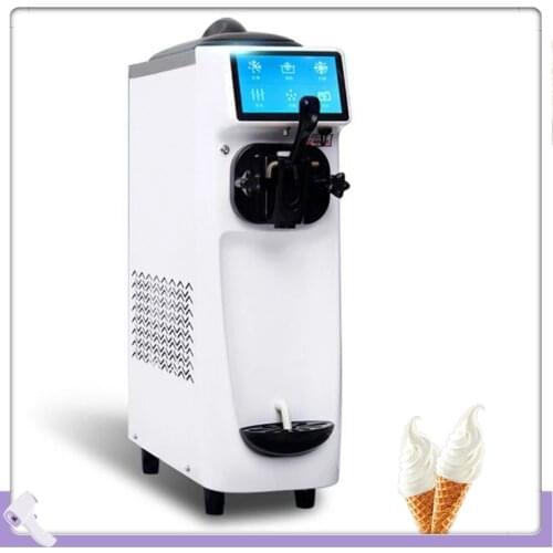 Soft Serve Ice Cream Machine For Small Business Desktop Ice Cream Maker Machine Single Head Ice Cream Machine