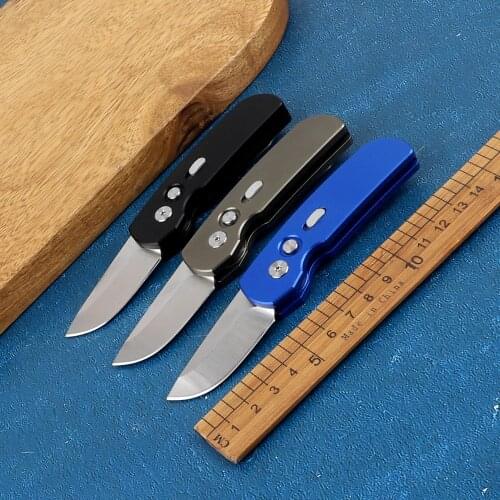 Portable Mini Mark 154CM Blade Aluminum Alloy Hunting Camping Pocket Outdoor Survival Kitchen EDC Tool Tactical Folding Knife