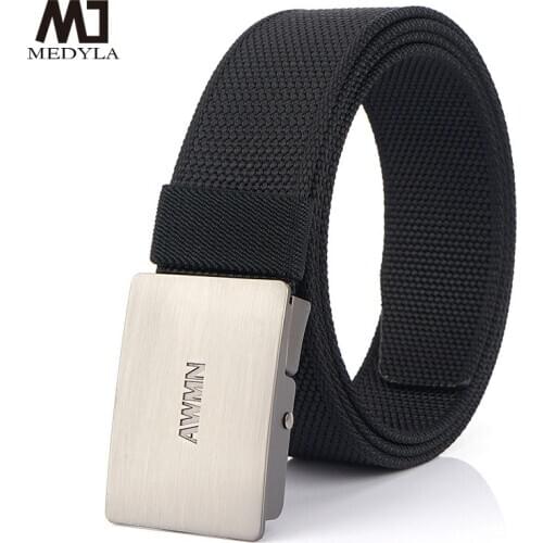 Tactical Army Mens Belt Military Nylon Outdoor Police Heavy Duty Training Hunting Combat Belt for Men Casual Belt MN3001