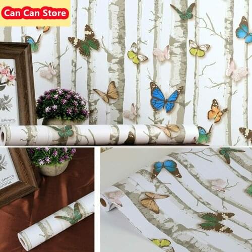 Butterfly Peel And Stick Contact Paper DIY Self Adhesive Wallpaper for Bedroom Shelf Drawer Decor