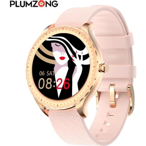 Fashion Smart Watch Women Bluetooth Call Custom Dial Full Touch Waterproof Smartwatch For Android IOS Sports Fitness Tracker