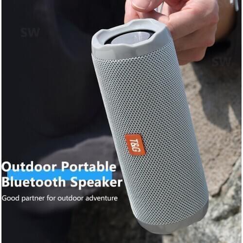 TG191 20W Bluetooth Speaker Portable Wireless Column Outdoor-Sports Subwoofer Music Center BoomBox 3D Stereo FM TF AUX PK TG117