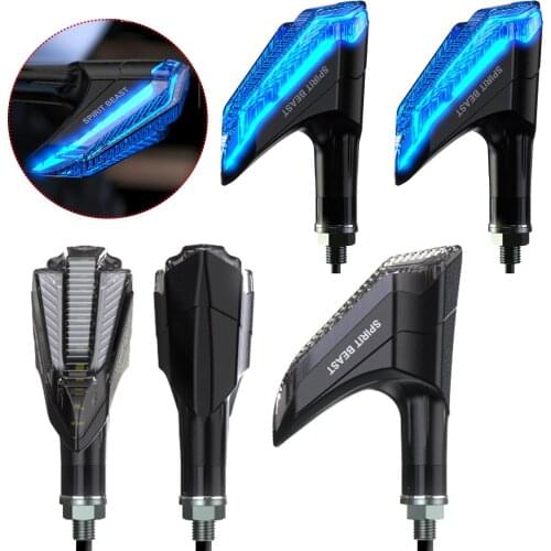 Motorcycle Universal 12V Turn Signal Light Signal Lights Indicator LED Lamp For Honda CBR 500R 650R BMW R1200GS Suzuki GSX 750