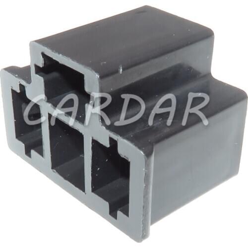 1 Set PA66 Motorcycle H4 3 Pin Unsealed Cable Wire Connector Electrical Connector Automotive Plug Lamp Holder Socket