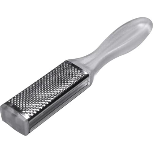 1 Pc Foot Rasp Feet File Tools Stainless Steel Grater Dual Sided Lima Pies Scrub Removable Dead Skin Remover