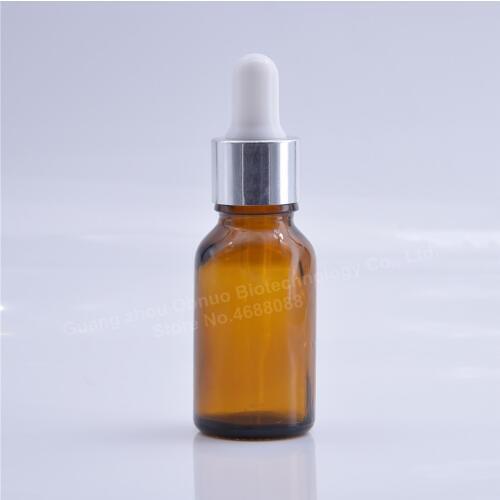 17pcs Amber Glass 15ml Liquid Reagent Pipette Bottle Eye Dropper Drop Aromatherapy brown blue green clear glass dropper bottles