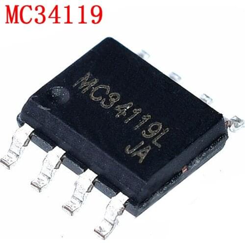 20PCS Audio Amplifiers MC34119 SOP-8 new and original