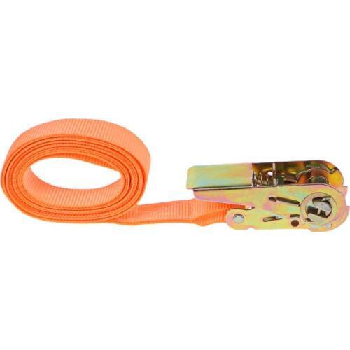 2021 New Porable Heavy Duty Tie Down Cargo Strap Luggage Lashing Strong Ratchet Strap Belt With Metal Buckle