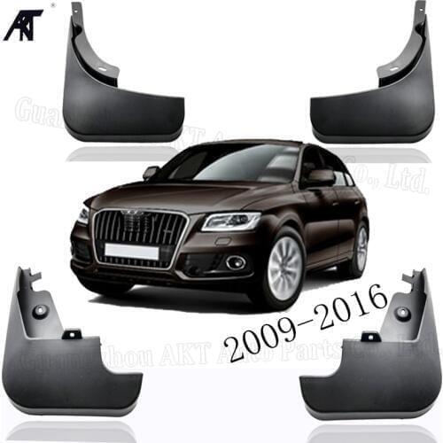 Mudguards 4pcs Black Top Quality Fender Mud Flaps Splash Guard For AUDI Q5 LFD 400 007 WA/B/C/D