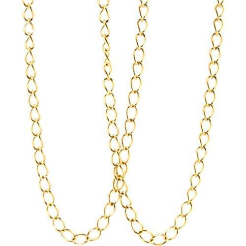 100% Stainless Steel 2.5mm Width Silver Color/Gold Rolo Chain For Jewelry Making Link Chain Bulk High Quality Wholesale 5 Meters