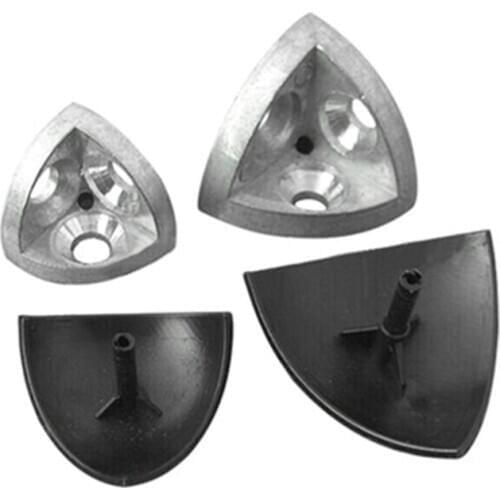 20/30/40/45 series Arc Aluminum Profile parts with cover Concealed 2020 EU standard 3-way corner connector3-dimensional bracket